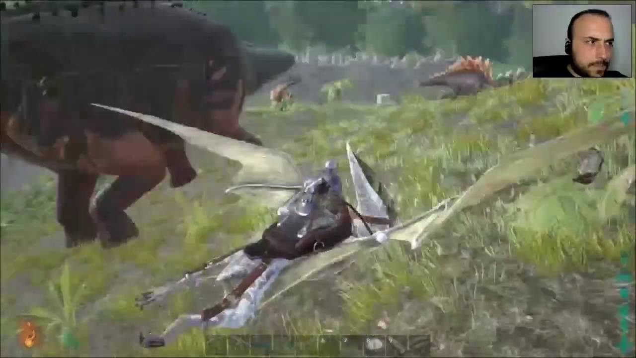 Stegosaurus ,Pteranodon ve Elektrik Ark survival evolved #24 [ Türkçe ]