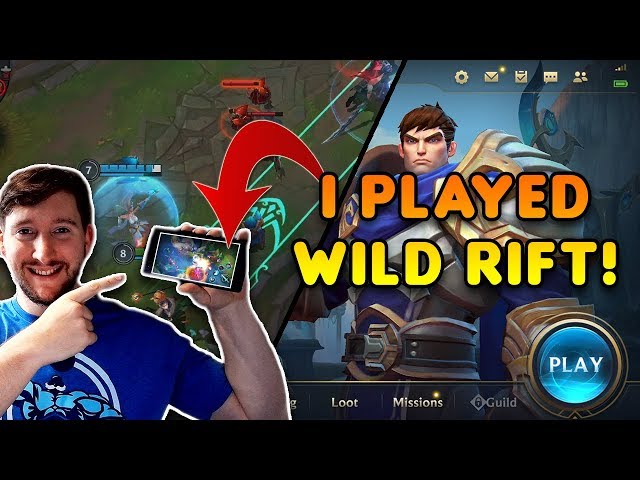 I playtested the League of Legends Mobile Game! [Wild Rift]- Here's are my  thoughts! [NO GAMEPLAY] 