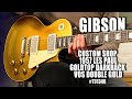 Let The Tones Do The Talking... Gibson CS 1957 Les Paul Goldtop Darkback VOS