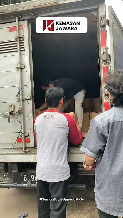 Proses Penurunan Barang Bahan Bahan Baku Kemasan Jawara