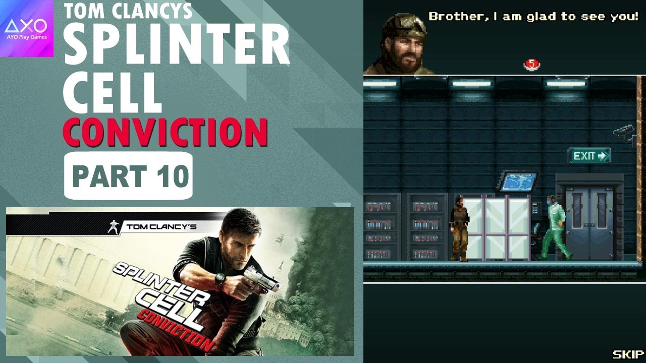 Sam bekerja sama menyusup ke markas musuh | Splinter Cell Conviction ...