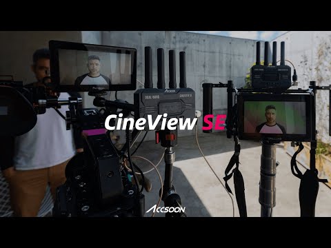 Small in Size, Big on Features - SDI&HDMI Wireless TX/RX Accsoon CineView SE