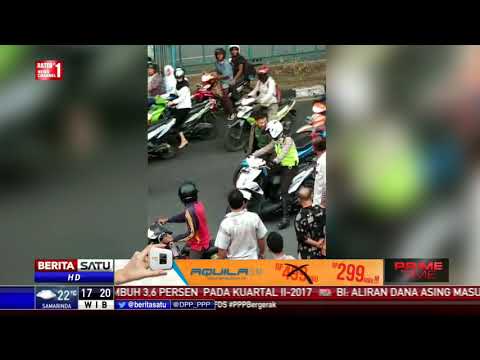 Video Anggota TNI Pukul Polantas di Pekanbaru