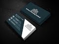 How to design Real Estate Business Cards  In Illustrator 2017
