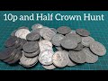 Massive Silver Half Crown & 10p Coin Hunt
