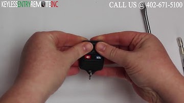How To Replace A 1998 - 2014 Ford Explorer Key Fob Remote Battery