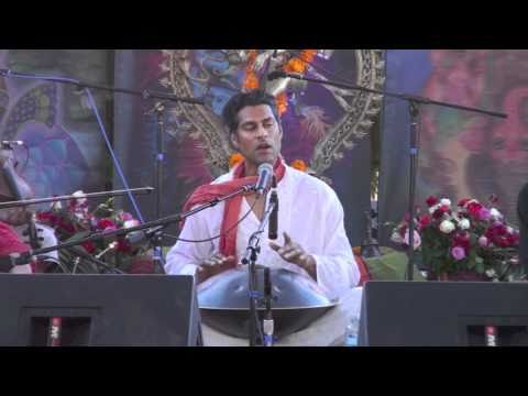 Gayatri Mantra~ Hang Drum by Masood Ali Khan at Bh...