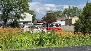 Streamwood Ambulance 32 Transporting.