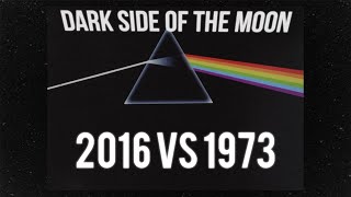 Pink Floyd Dark Side Of The Moon 2016 vs 1973 vinyl Comparison