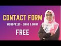 How to create a contact form in wordpress for free | Using WPForms