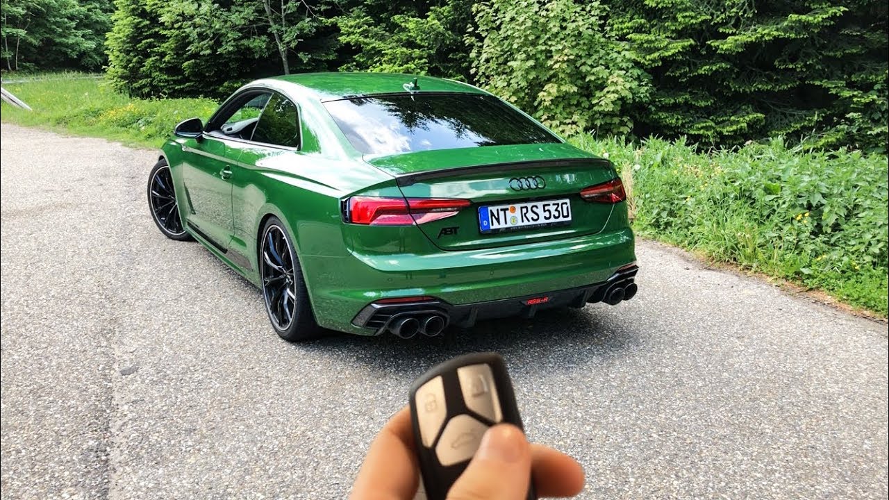 Abt Audi Rs5 R Green Audi Exclusive In Depth Interior Carbon Bodykit Details