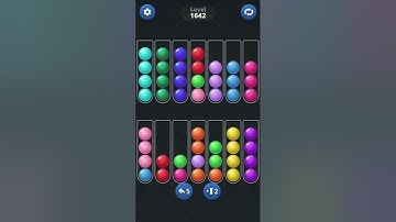 Ball Sort by Infinite Joy: Levels 1641, 1642, 1643