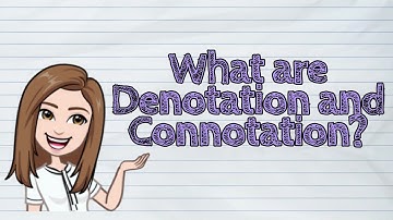 (ENGLISH) What are Denotation and Connotation? | #iQuestionPH