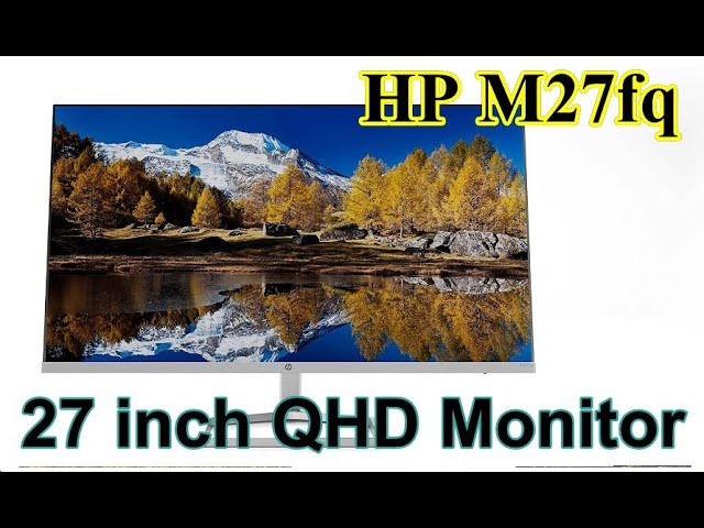 HP M27fq QHD Monitor