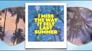 Video thumbnail of "Bobby Harvey, Abi Flynn, One Bit - Last Summer (Lyric Video)"