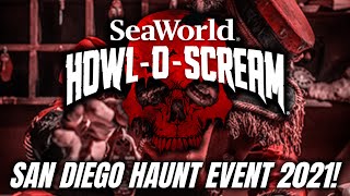 SeaWorld San Diego Howl-O-Scream 2021 Announced | Halloween Haunt Event
