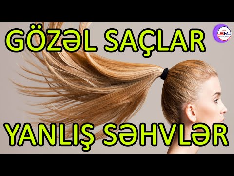 Saçları yuyanda etdiyimiz ən yanlış 8 SƏHV