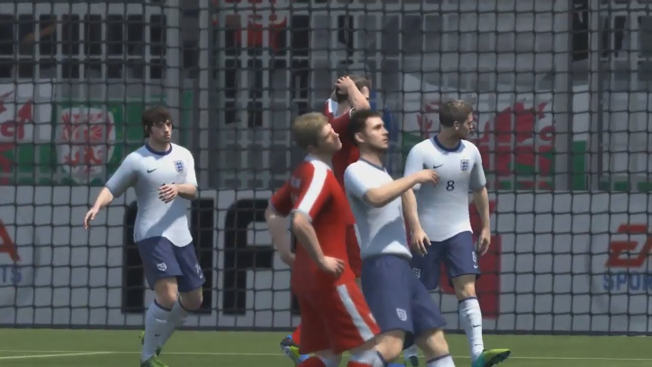 FIFA 14 Wales VS England