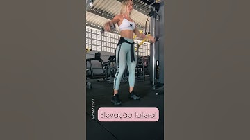 Elevação lateral + frontal com anilha