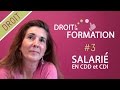 Statut  salari cdd et cdi  droit  la formation  comment faire ma demande 