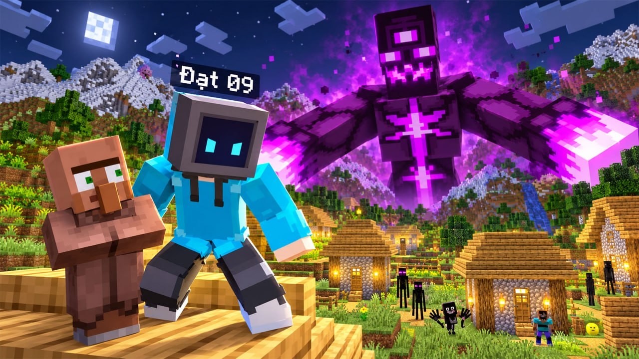 Thế Giới Minecraft Bất Ổn Với Những Tình Huống Siêu Hài Hước ( Phần 12 ) 🤣 Hoàng ACC