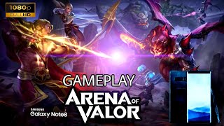 Arena of Valor Gameplay Auto Graphics settings on Galaxy Note 8 screenshot 4