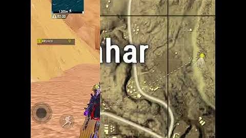 Pubg Mobile Miramar Secret Cave 😱 || pubg mobile Miramar tips and tricks 👁️‍🗨️ || #short #pubgshort