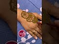 Simple rose theme single string henna from mehedi by nowrin