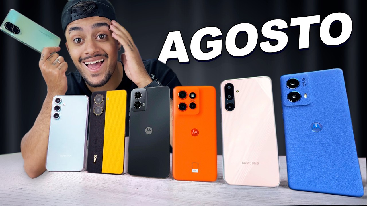 Qual Celular Comprar em AGOSTO de 2026? TOP 7 DEFINITIVO (Não Erre na Compra!)