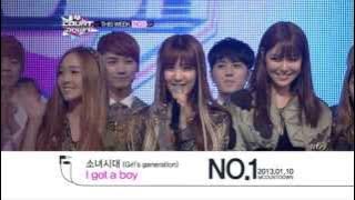 Mcountdown This Week #1 - 소녀시대Girls' Generation 'I GOT A BOY' (2013.1.10)
