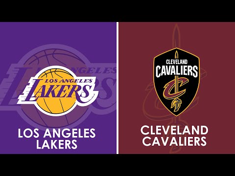 Los Angeles Lakers vs Cleveland Cavaliers NBA Live Scoreboard
