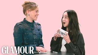 Supergirl's Milly Alcock & Eve Ridley Take a Friendship Test | Glamour
