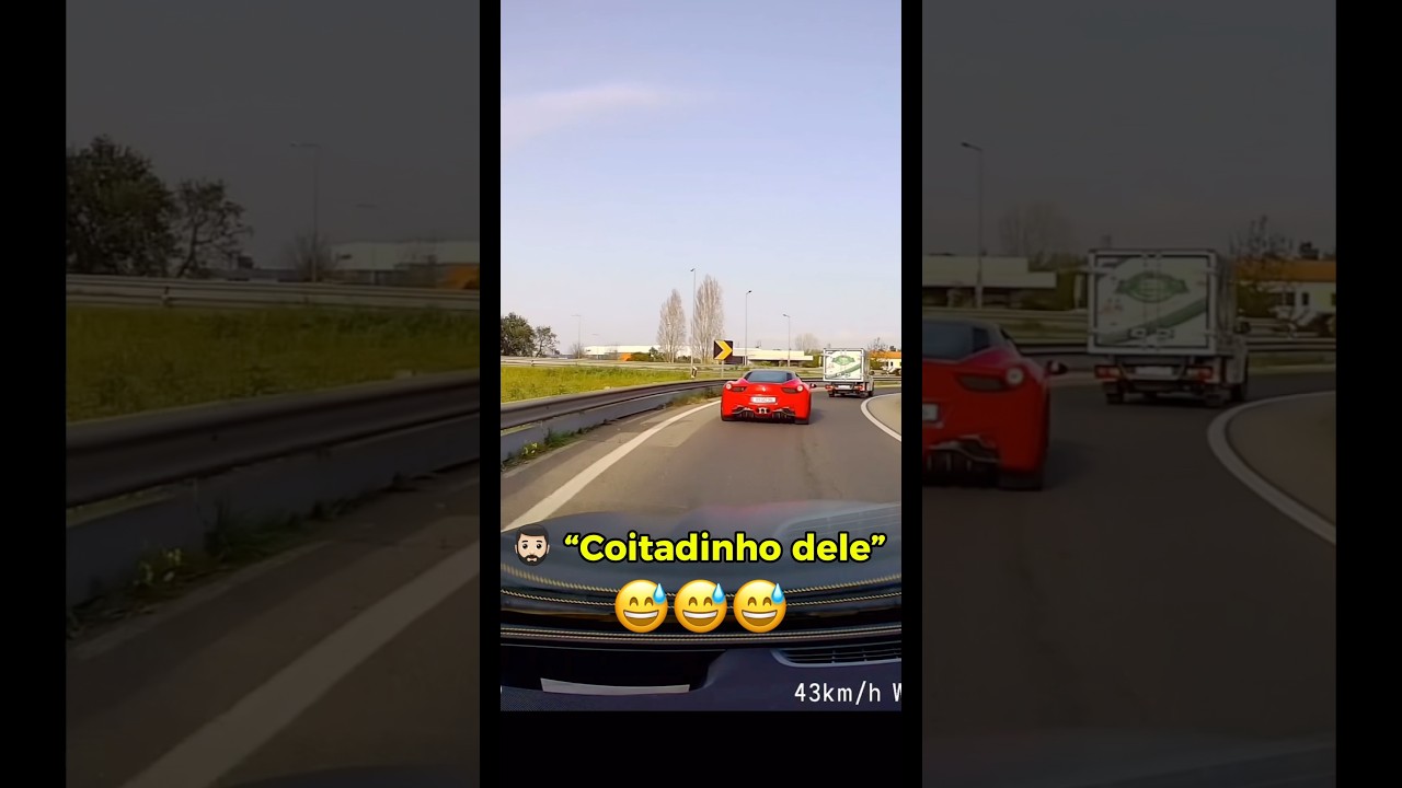 Picanço contra Ferrari 458 Coupe (570cv) 🇵🇹