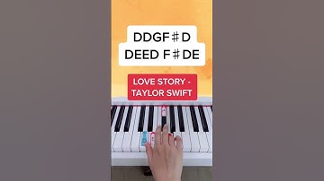 Thumbnail of Love Story - Taylor Swift (Piano Tutorial) #lovestory #lovestorytaylorsversion #taylorswiftpiano