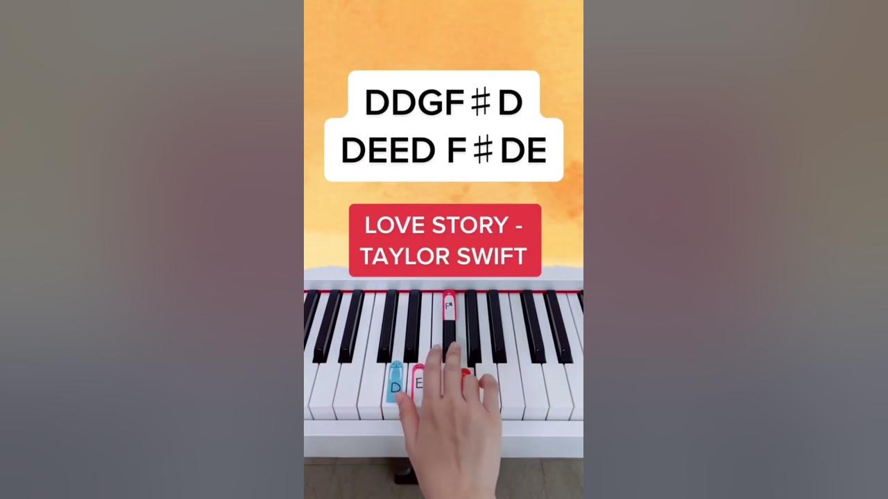 Love Story - Taylor Swift (Piano Tutorial) #lovestory #lovestorytaylorsversion #taylorswiftpiano