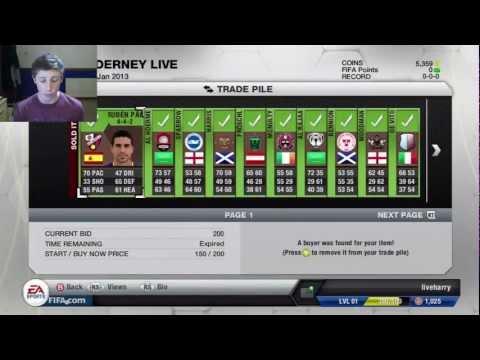 Fifa 13 | The LIVE Journey Ep 2 - TRADING GOD!!