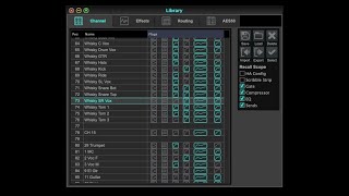 How to use the Behringer X32 Rack - Library Presets Video 5