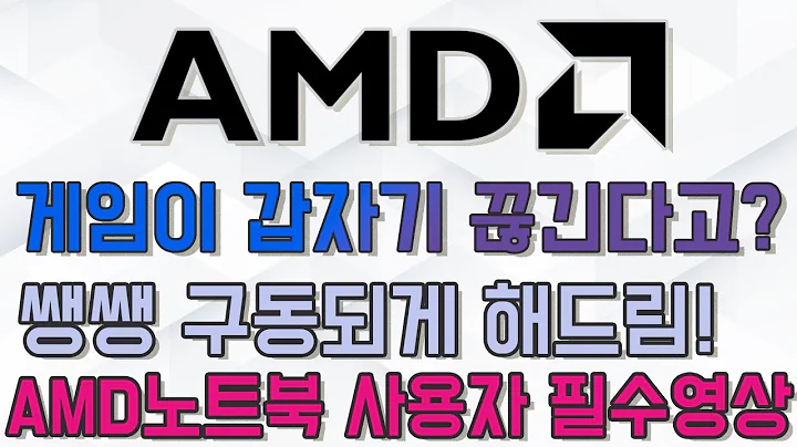 AMD 내장 그래픽 최적화