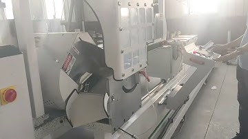 CNC double head cutting machine -------45 ° cutting of ultra short material