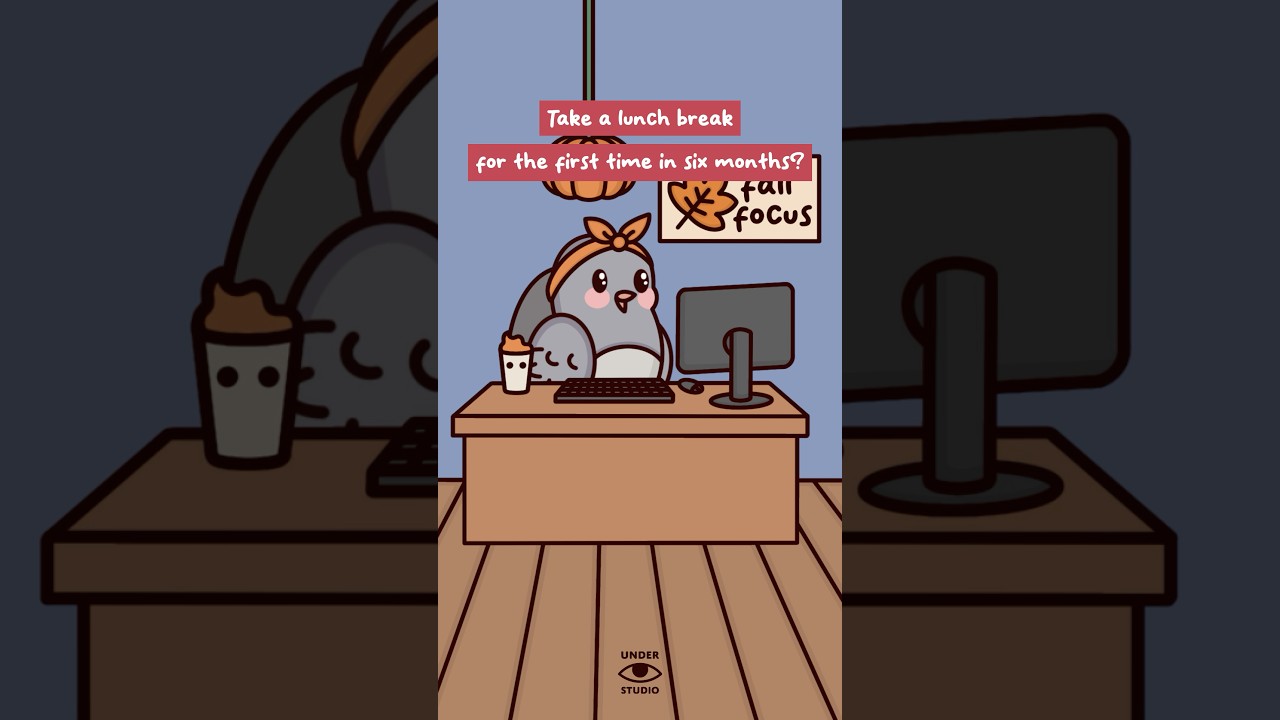 Just One More Task 🐦 Birdie & Squirrel | Relatable Animation Meme | Original Audio: @rey_nbows