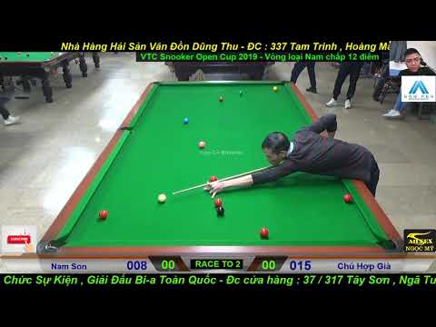 Video Nam Son vs Chú Hợp Hải Phòng | Cup Snooker club VTC Hà... - youtube