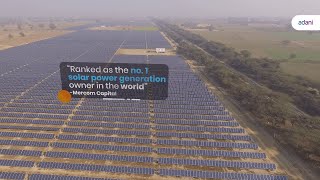 Adani Green Energy | Ranked No. 1 Solar Power Generation Owner by Mercom Capital Group