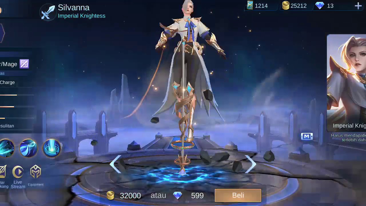 Silvanna All Skin Mobile Legend - YouTube