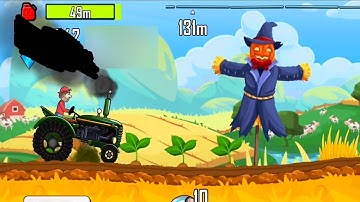 Hill Climb Racing Gameplay Walkthrough Part-3 -Tractor (android ios)