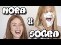 SOGRA X NORA Torta na cara da  sogra!