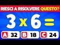 Sei pronto a sfidare le tue capacità matematiche? 🧠 Quiz di Calcolo Facile, Medio e Difficile!