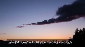 القارئ محمد حسين الصغير سورة (الجاثية)