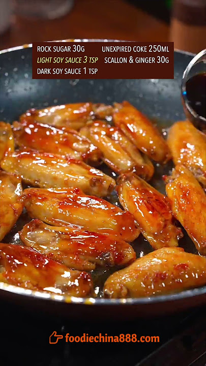 EASY BRAISED CHICKEN WINGS RECIPE #recipe #cooking #chinesefood #chickenrecipe #chickenwings