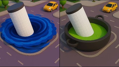 Black Hole.io Vs Cauldron Hole.io Max All Levels Gameplay Android,iOS NEW UPDATE