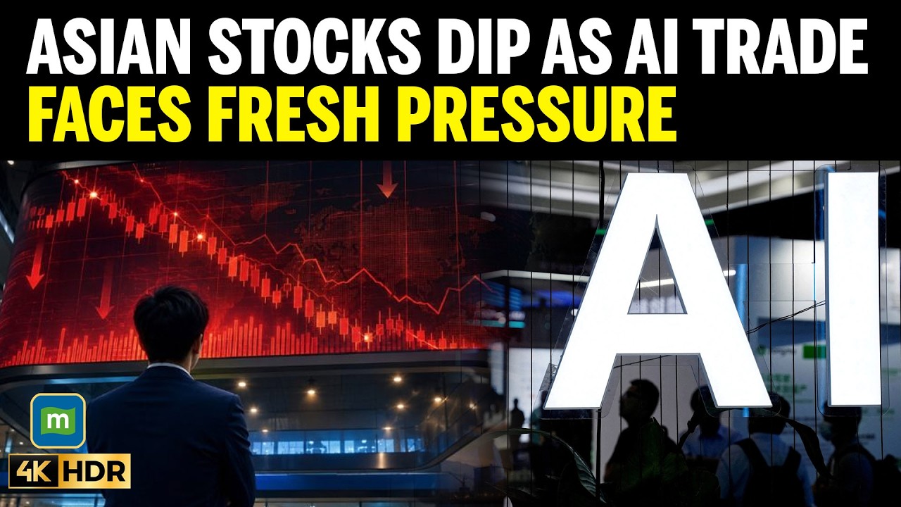 Asian stocks slide as AI trade takes center stage; Kospi falls 1.4% with Nvidia price hikes and Fed signals in focus